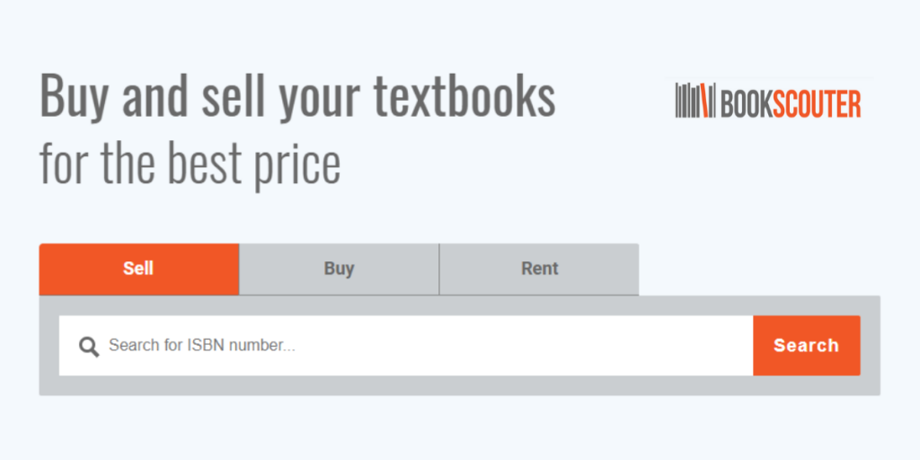 Buy and sell textbooks online for profit with Bookscouter