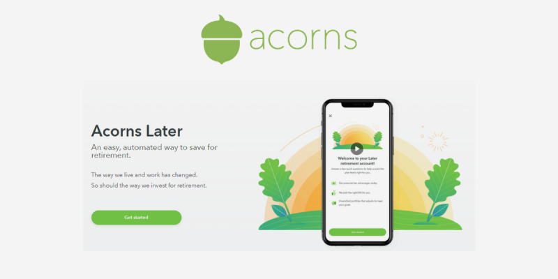 How Does Acorns Later Work