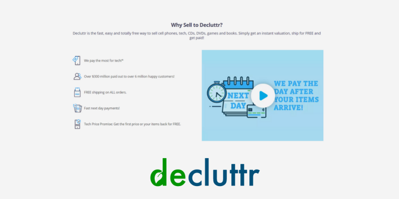 Why Sell on Decluttr