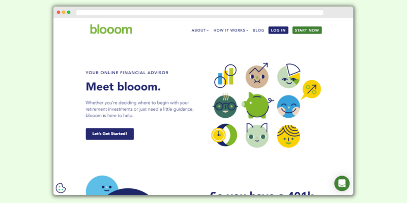 Blooom Homepage