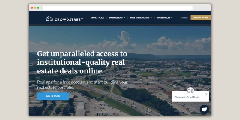 CrowdStreet Homepage