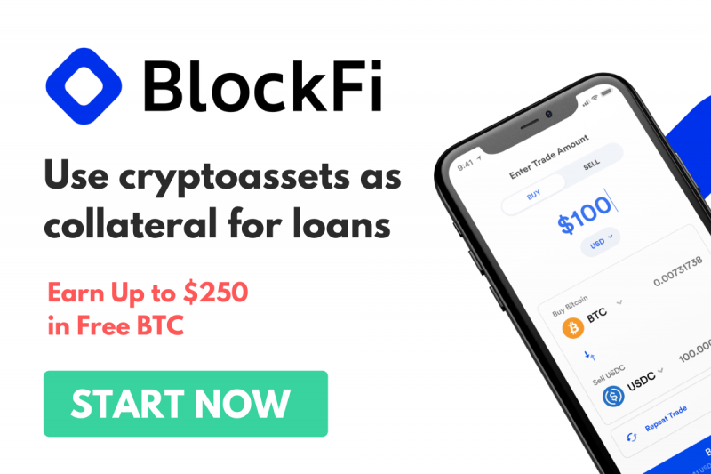 BlockFi Ad Invest Page