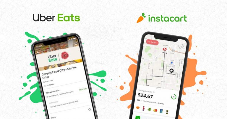 Uber Eats vs. Instacart