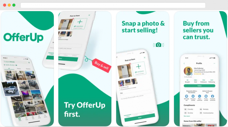 OfferUp App Screenshot