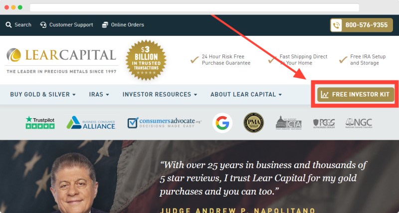 Lear Capital Homepage